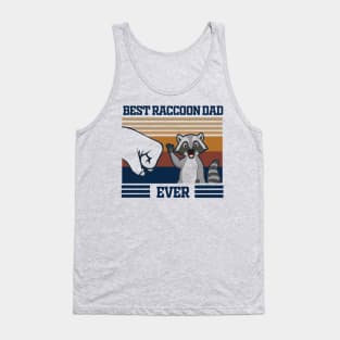 Best raccon dad Tank Top